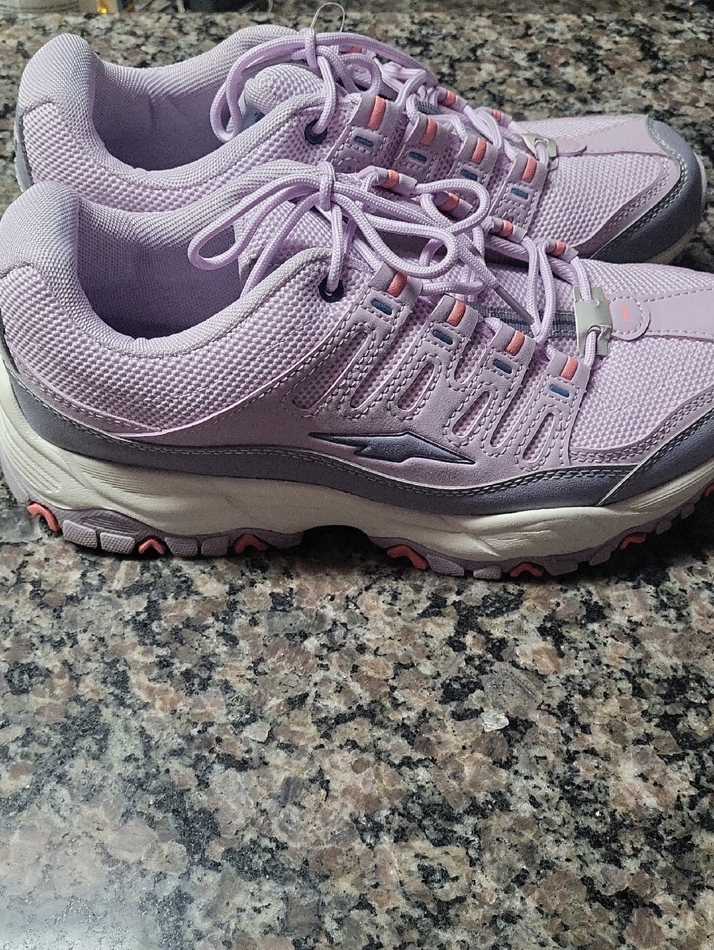Women’s Lilac Mesh Trail Sneakers - Lightweight Comfort 10W NWT